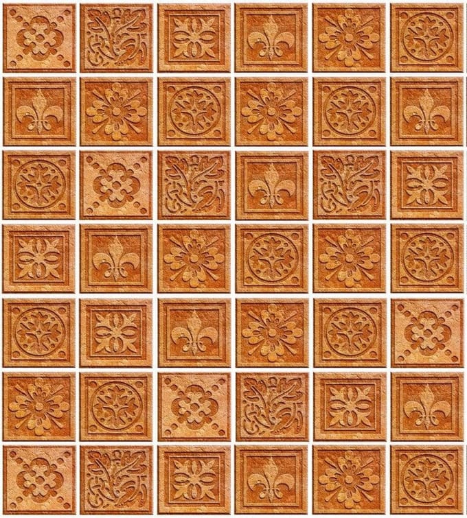 Fotobehang - Granite Tiles 225x250cm - Vliesbehang