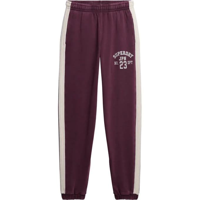 Superdry Vintage Side Stripe Trainingsbroek Rood M Vrouw