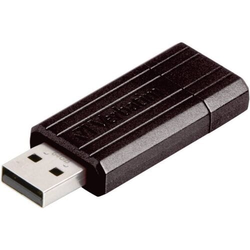 Verbatim Pin Stripe USB-stick 64 GB Zwart 49065 USB-A 2.0