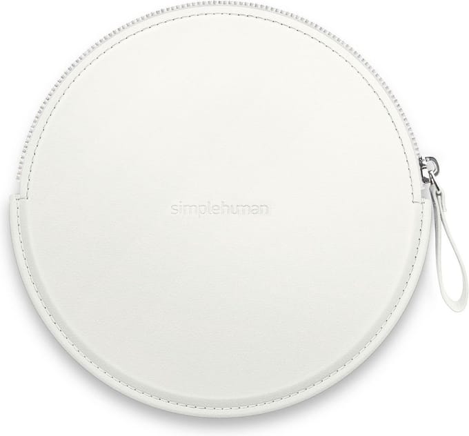 Ritstasje voor Sensor Spiegel, Compact, Wit - Simplehuman