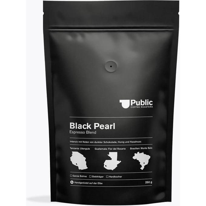 Public Coffee Roasters Black Pearl Espresso 250g
