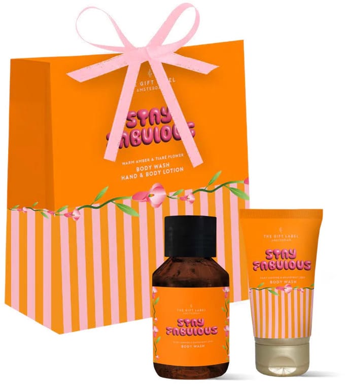 The Gift Label 'Stay Fabulous' Hand & Body Gift Set