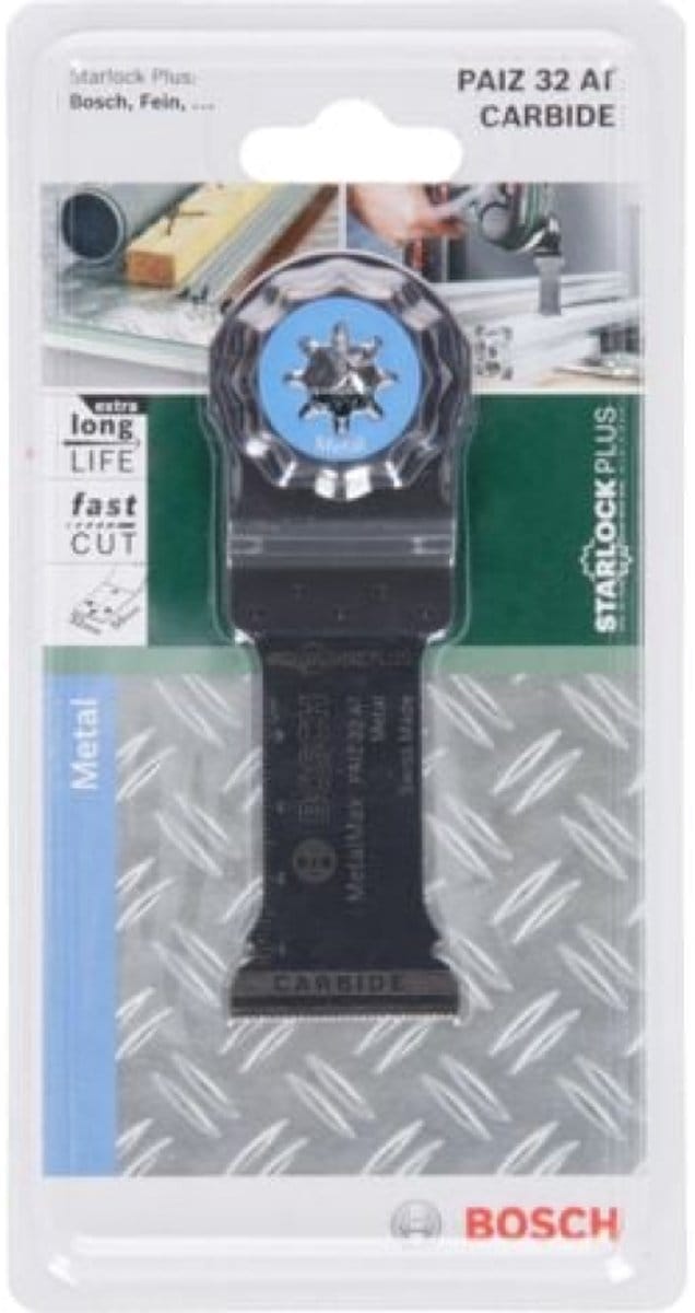 Bosch Accessories 2609256D53 PAIZ 32 AT Invalzaagblad Carbide 32 mm 1 stuk(s)