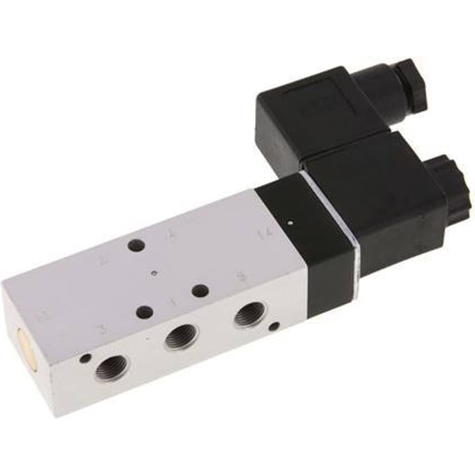 5/2 G1/8'' Magneetventiel 115V AC 3-10bar/42-140psi Airtec
