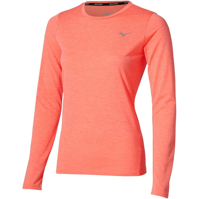 Dames-T-shirt met lange mouwen Mizuno Core Impulse