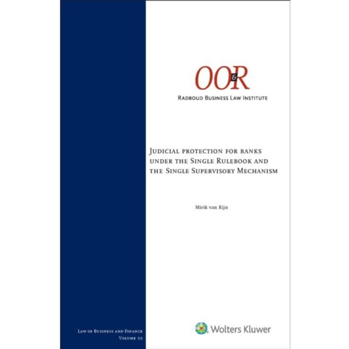 Judicial Protection Banks Under The Single Rulebook/Single Supervisory Mechanism