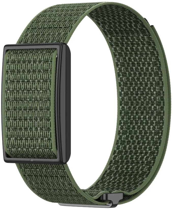 Strap-it Nylon bandje geschikt voor Polar Loop (Groen)