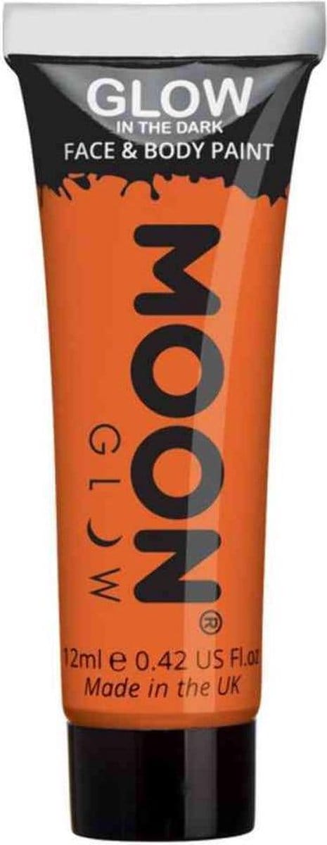 Moon Creations - Moon Glow - Glow In The Dark Schmink - Oranje