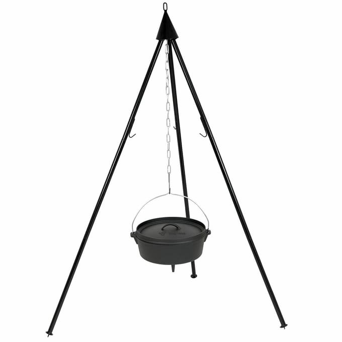 M.T.C-Deelbare-Driepoot-3 Poot-Tripod-Kampvuur-Grillen-open vuur-BBQ-Statief