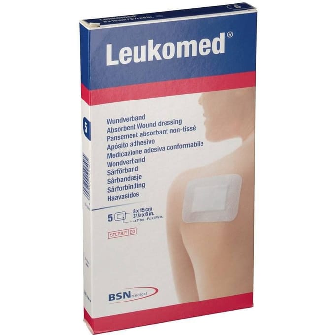 Leukomed Verband Steriel 8,0cmx15cm 5 7238009