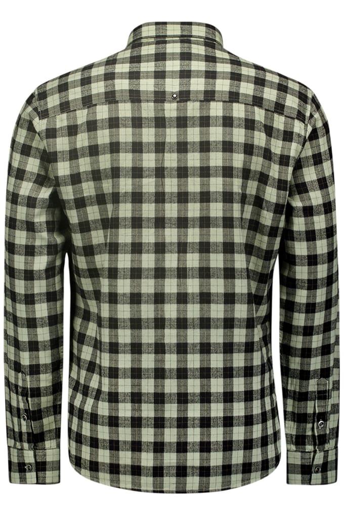 No Excess Shirt Check Smoke Größe: S | Casual hemden Outlet | Herren