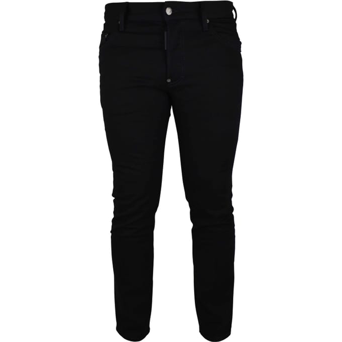 Dsquared2 Jean Schaatser Zwart