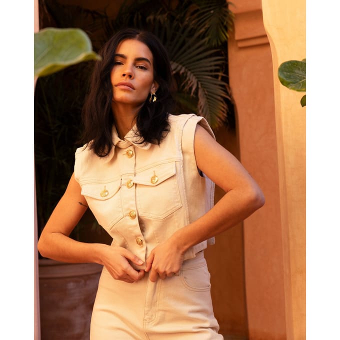 Amaya Amsterdam Maggi Blazers Dames - Ecru - Maat S