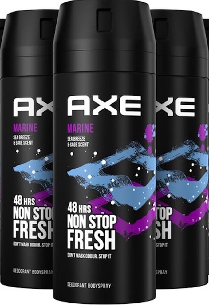 AXE Deodorant Spray Marine - Voordeelverpakking 3 x 150 ml