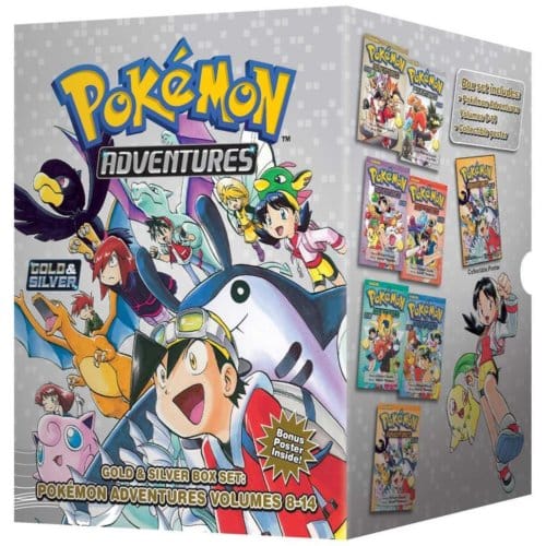 Pokemon Adventures Gold & Silver Box Set (Set Includes Vols. 8-14) - Pokemon Manga Box Sets - Hidenori Kusaka