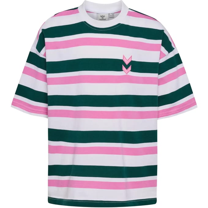Kinder-T-shirt Hummel Boxy Stripe