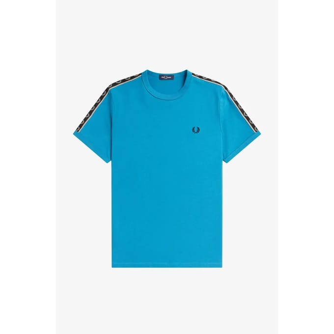 T-shirt met contrasterende boorden en strepen Fred Perry Ringer