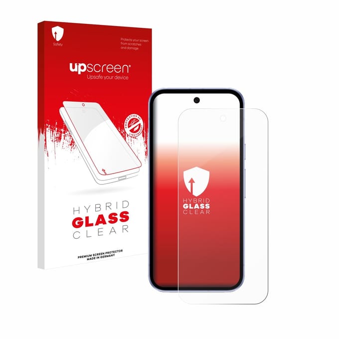 upscreen - Screenprotector voor Google Pixel 9a - Folie Beschermfolie Beschermglas transparant