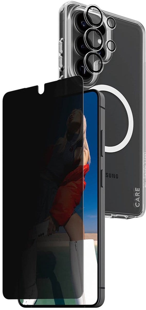 PanzerGlass ® | CARE™ by ® Privacy 3-in-1 Bundle Samsung Galaxy S26 Ultra Doorzichtige schermbeschermer 1 stuk(s)