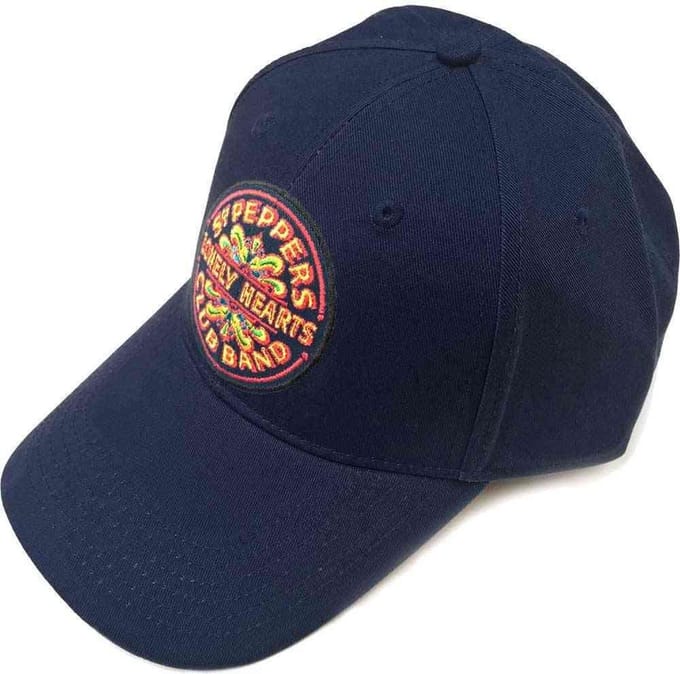 The Beatles - Sgt Pepper Drum Baseball pet - Blauw