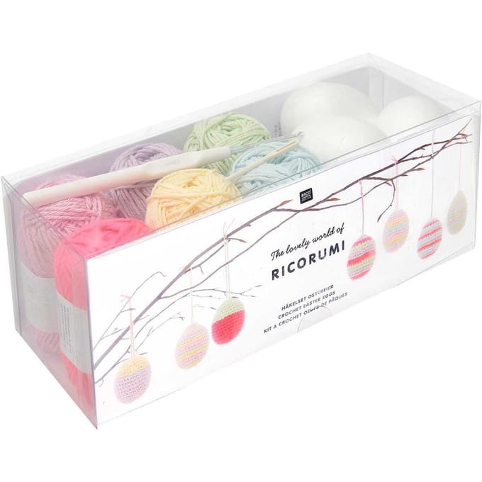 Rico Design Ricorumi Haakset "Paaseieren Pastel"