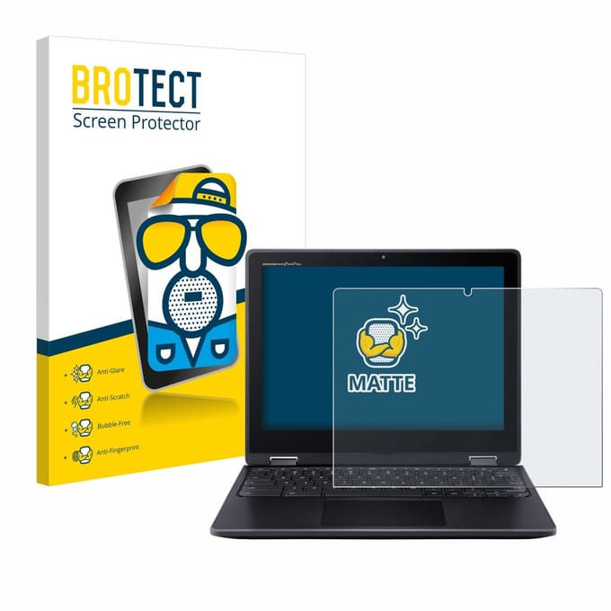 BROTECT - Screenprotector voor Acer Chromebook Spin 512 - Folie Beschermfolie matte