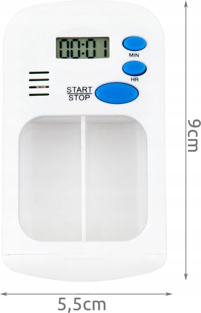 Pillendoosje met alarm