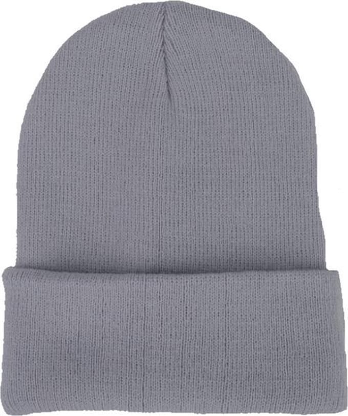 Beanie Muts Uni Grijs | Polyacryl | One Size | Fashion Favorite