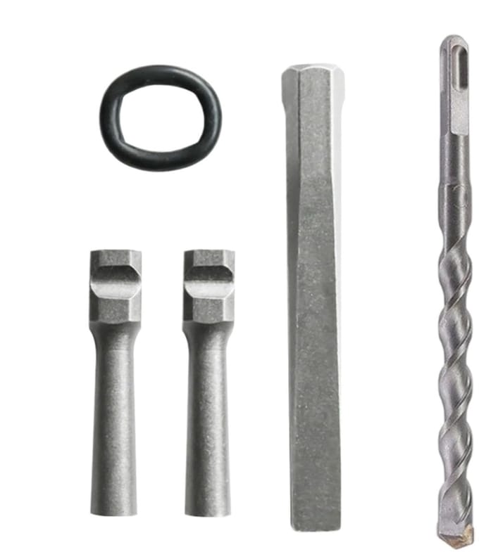 Rotssplijter - Steensplitter Wiggen - Steen Splijten - Thermisch Behandeld Staal - 16 mm - Metaal
