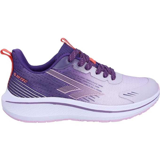 Hi-Tec Santorini Polyester Damessneakers Mystical/Thistle/Burnt Coral