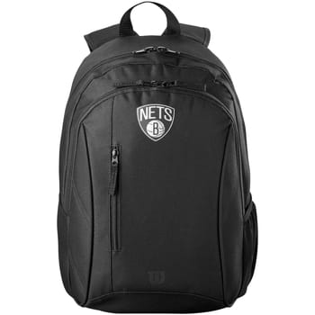 Wilson NBA Team Brooklyn Nets Backpack, Unisex, Zwart, Rugzak, maat: One size