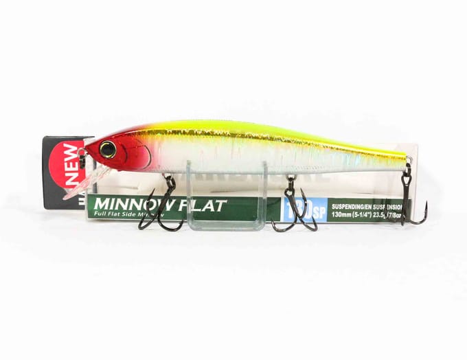 Yo Zuri Duel Hardcore Minnow Flat 130SP Suspend Lure R1381-HCR (7071) gray