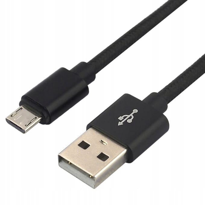 Everactive Micro Usb-Kabel 1,2M Cbb-1,2Mb Zwart Voor Opladen En Gegevenssynchronisatie