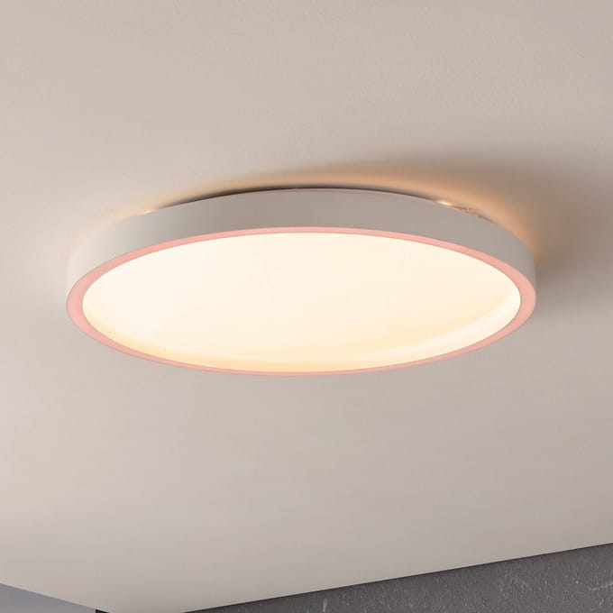 EGLO connect.z Montemorelos-Z Smart Plafondlamp - Ø 57 cm - Wit - Instelbaar RGB & wit licht - Dimbaar - Zigbee