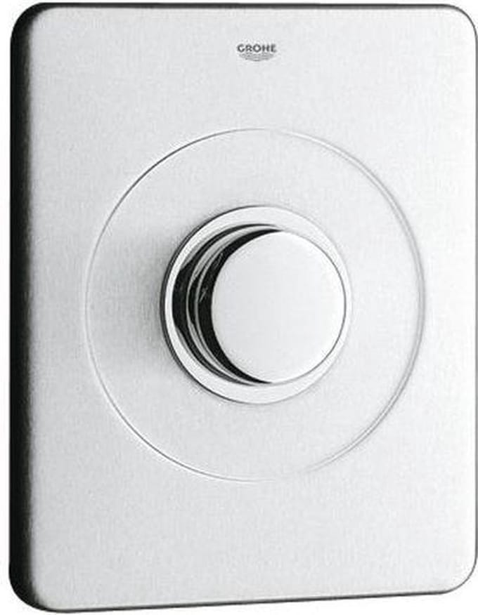 GROHE WC bedieningsplaat drukknopbediening voor drukspoeler RVS