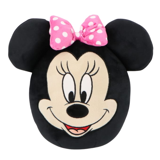 Minnie Mouse Squishy 32 cm - Knuffel - Zachte stof - Zwart