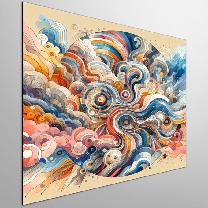 Kunstprint | Wanddecoratie | Dibond | 80 × 80 cm