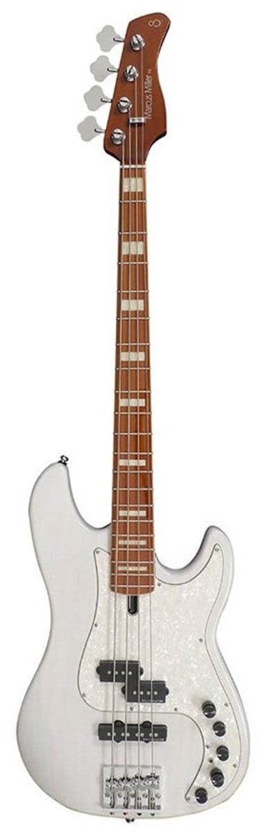 Sire Marcus Miller P8 Swamp Ash 4 White Blonde - Elektrische basgitaar - Wit