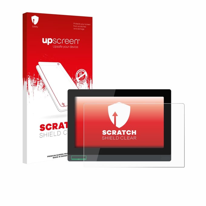 upscreen - Screenprotector voor Schneider-electric HMIDT952 - Folie Beschermfolie transparant