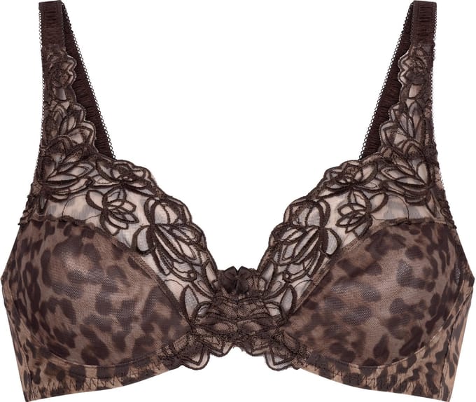 Hunkemöller Diva Non-Padded Underwired Bra Bruin
