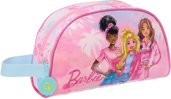 Safta Barbie Painterly Etui Roze Man