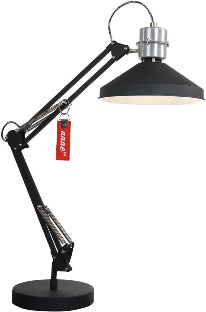 Steinhauer tafellamp Zappa - zwart