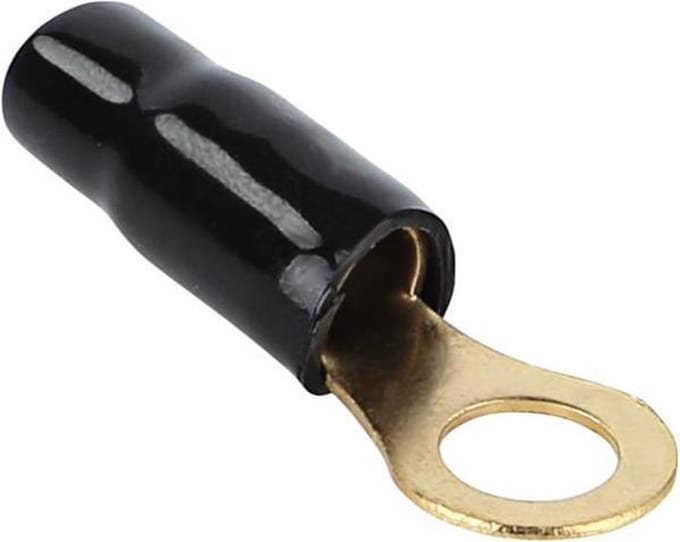 Ring kabelschoen 20 mm² - 8,4 mm 50 Stuks zwart