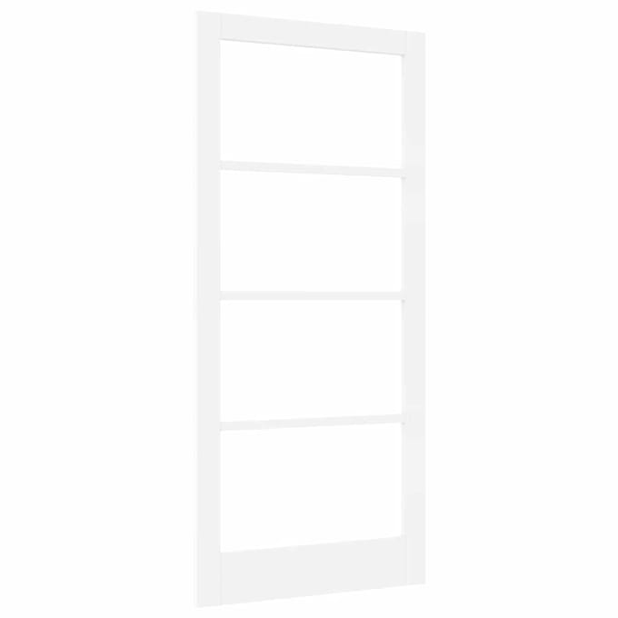 vidaXL - Interne - Deur - ORKDAL - Wit - Voorbereid - 93 - x - 202 - cm
