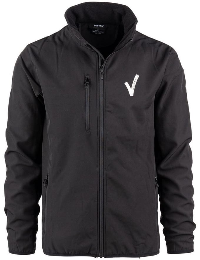 Fostex Softshell Jas Beveiliging V-logo XXL