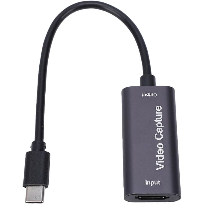 Video Capture Card HD Multimedia naar Type C Interface Opnameapparaat voor Live Streaming en Programma-opname