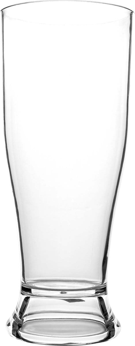 Bo-Camp Plastic Bierglas - Binnen en buiten - 580 ml - 2 Stuks