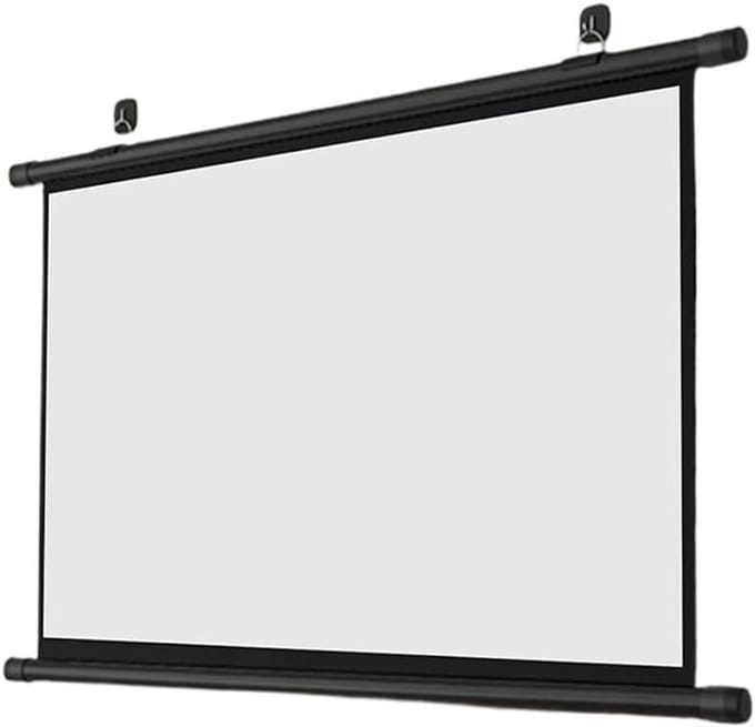 Projectiescherm - Beamerdoek - Thuisbioscoop Presentaties - Handmatig Neerklapbaar - 30-50 Inch 4:3 - Wit