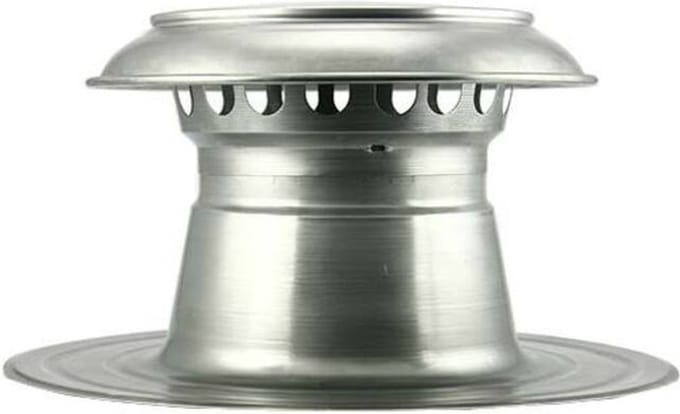 Platdakontluchting Vent-Alu 2000 dubbelwandig 200mm