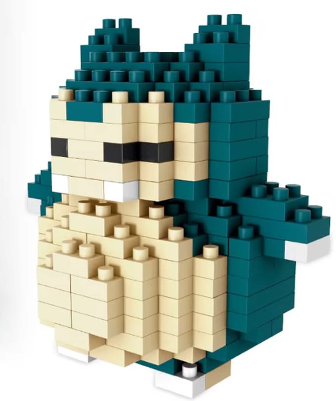 Micro Brick - Snorlax -221Pcs - Bouwen - Bouwspeelgoed